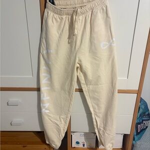Nfinity lemon yellow Joggers with Infinity Logo